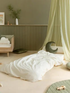 3 en 1 puf mesa y colchón de terciopelo Sleepover