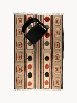 Alfombra artesanal con borlas Haydon, tamaños diferentes