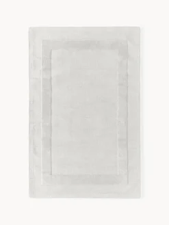 Alfombra artesanal de algodón texturizada Dania