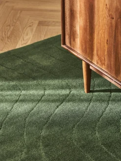 Alfombra artesanal de lana Aaron