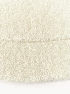 Alfombra artesanal de lana en forma orgánica Kadey