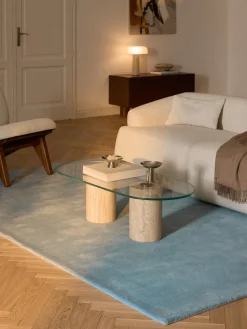 Alfombra artesanal de lana Zayne