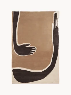 Alfombra artesanal de lana Pose