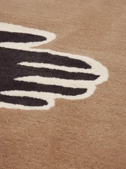 Alfombra artesanal de lana Pose