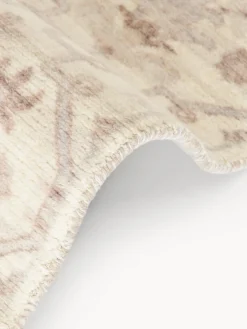 Alfombra artesanal de pelo corto Rosalie