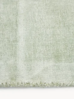 Alfombra artesanal de viscosa Jane