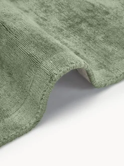 Alfombra artesanal de viscosa Jane