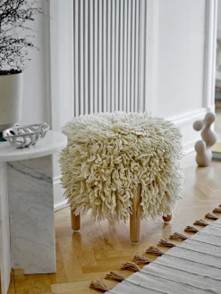 Alfombra con borlas Avino