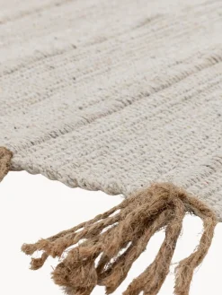 Alfombra con borlas Avino