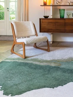 Alfombra con estampado abstracto Iode