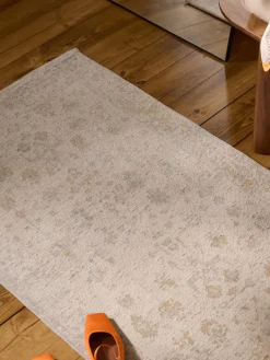 Alfombra corredor artesanal de chenilla Loire