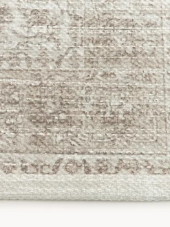 Alfombra corredor artesanal exterior con estampado vintage Tiara