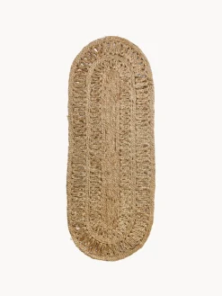 Alfombra corredor artesanal de yute Soleil, tamaños diferentes