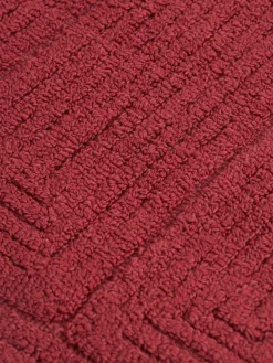 Alfombra corredor artesanal de lana con estampado geométrico Alexia