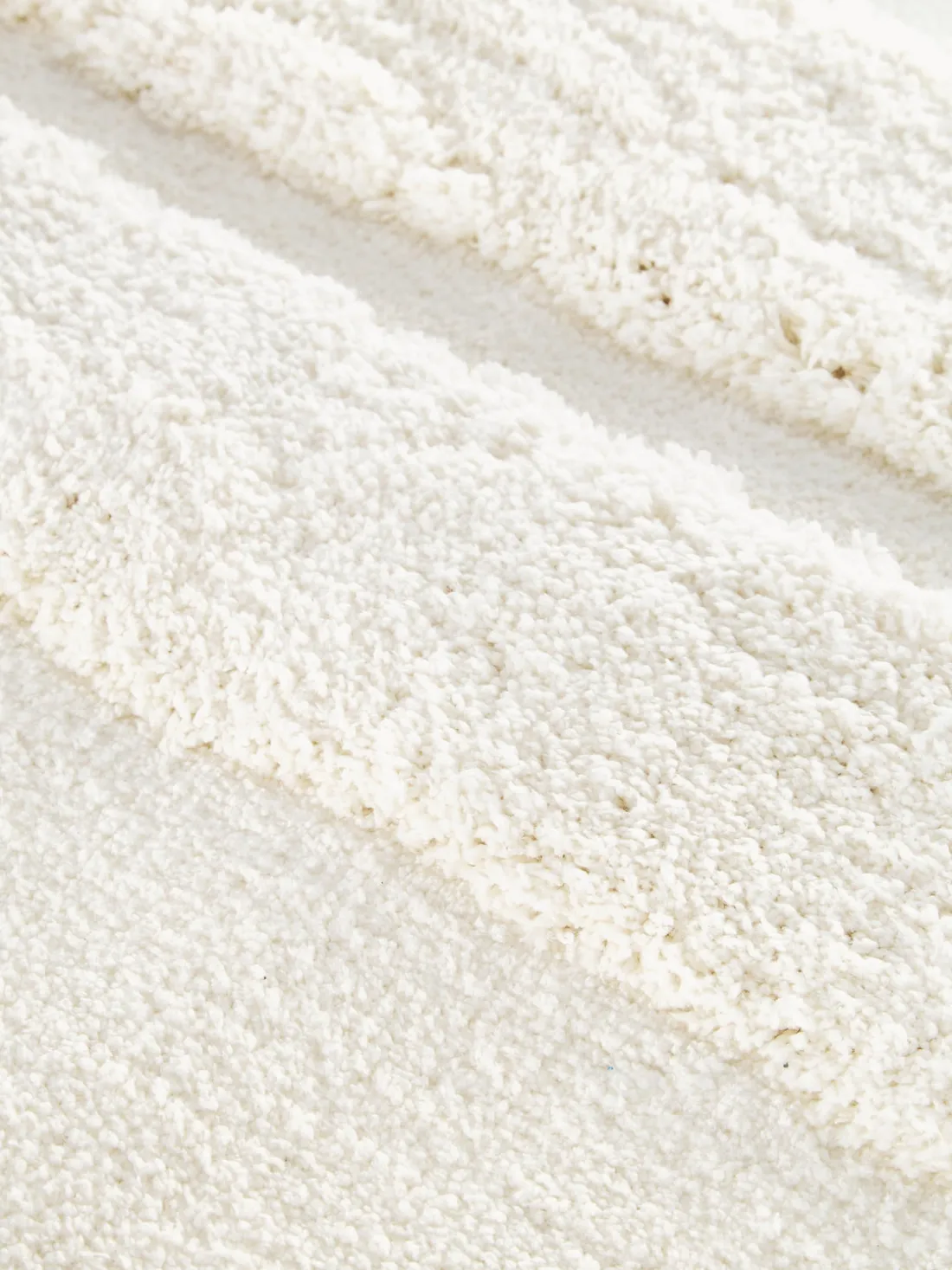 Alfombra corredor de pelo largo texturizada Genève