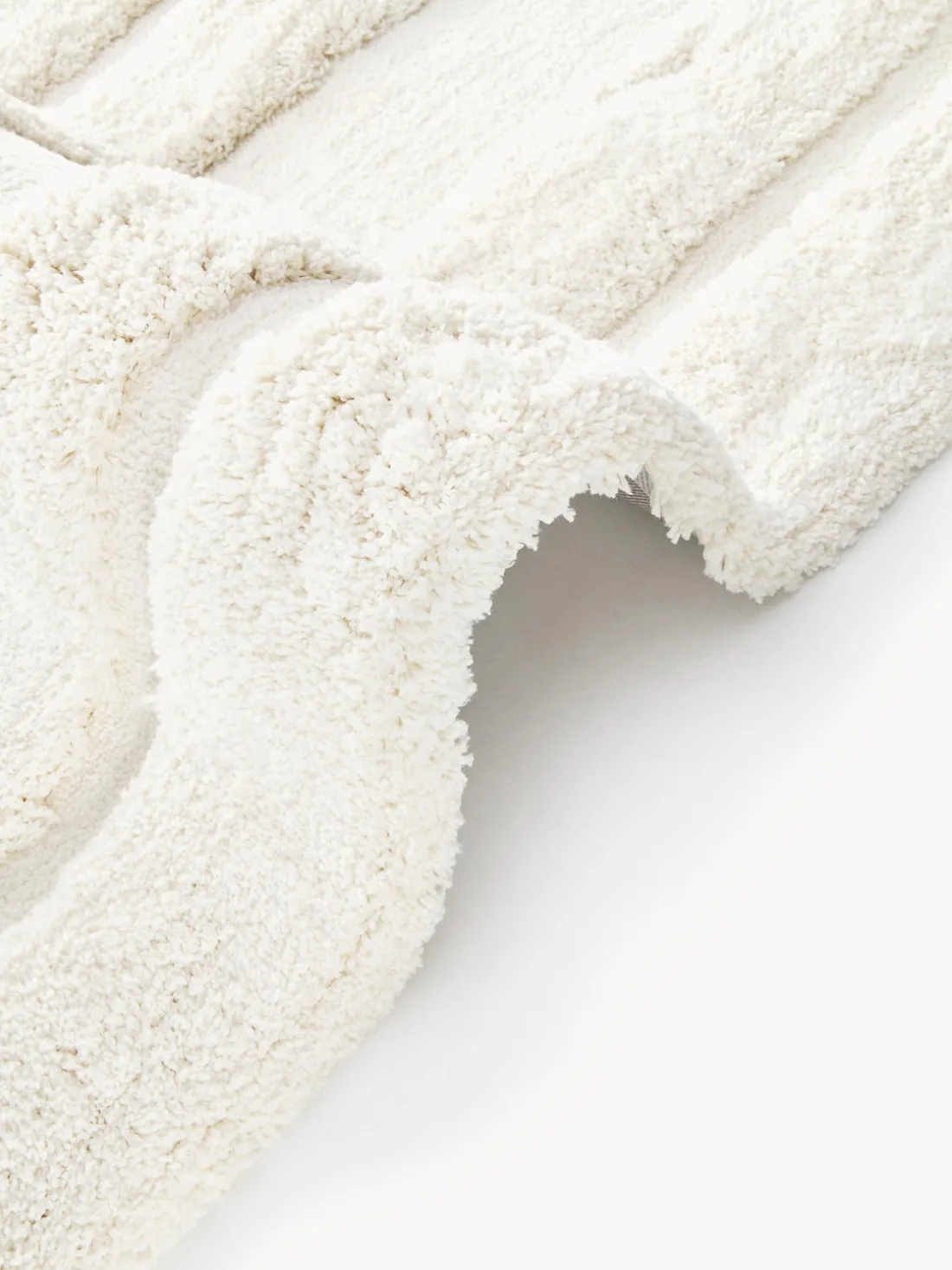 Alfombra corredor de pelo largo texturizada Genève