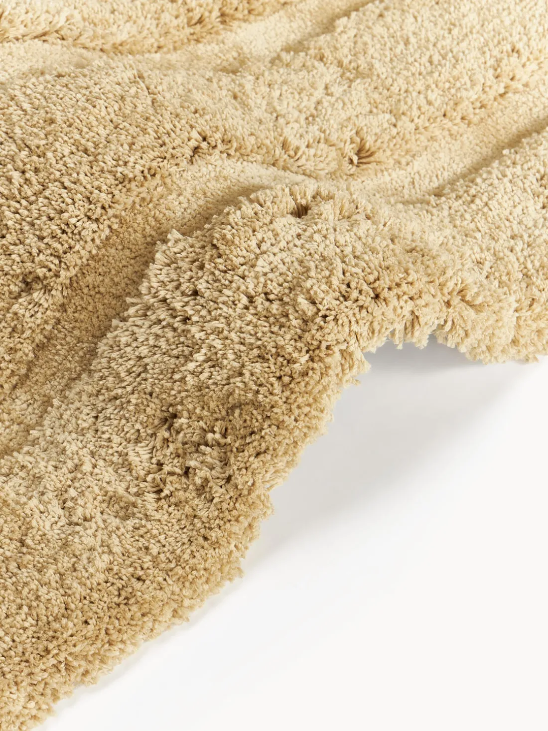 Alfombra corredor de pelo largo texturizada Genève