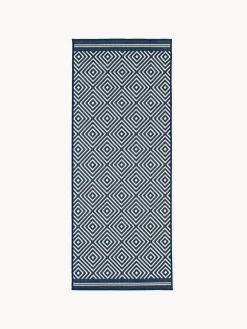 Alfombra corredor exterior reversible en rombos Reddy