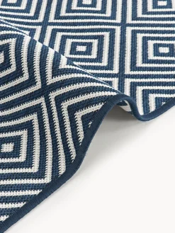 Alfombra corredor exterior reversible en rombos Reddy