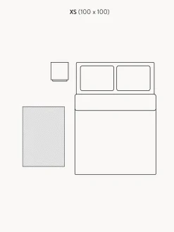 Alfombra de lana de forma orgánica Koi