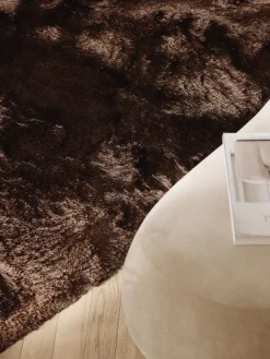 Alfombra de pelo largo brillante Jimmy