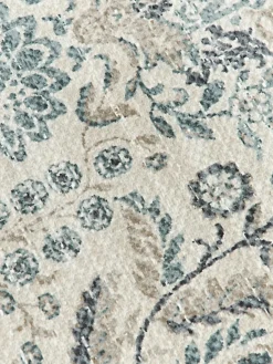 Alfombra exterior artesanal con estampado vintage Tiara