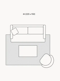 Alfombra infantil artesanal de lana Savannah