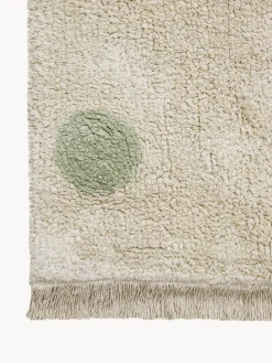 Alfombra infantil artesanal Hippy Dots, lavable