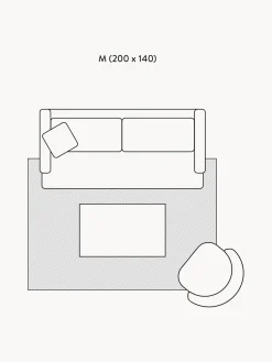 Alfombra infantil artesanal Terrazzo, lavable