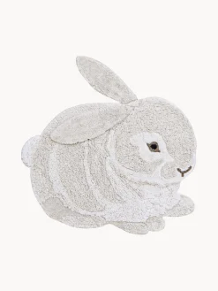 Alfombra infantil artesanal Bunny, lavable