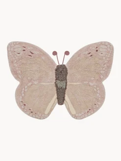 Alfombra infantil artesanal lavable Baby Butterfly