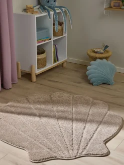 Alfombra infantil en forma de concha Nori