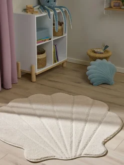 Alfombra infantil en forma de concha Nori