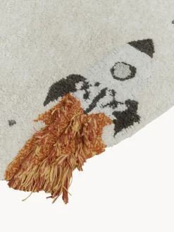 Alfombra infantil redonda lavable Interstellar Journey