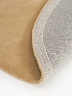 Alfombra redonda artesanal de lana Zayne