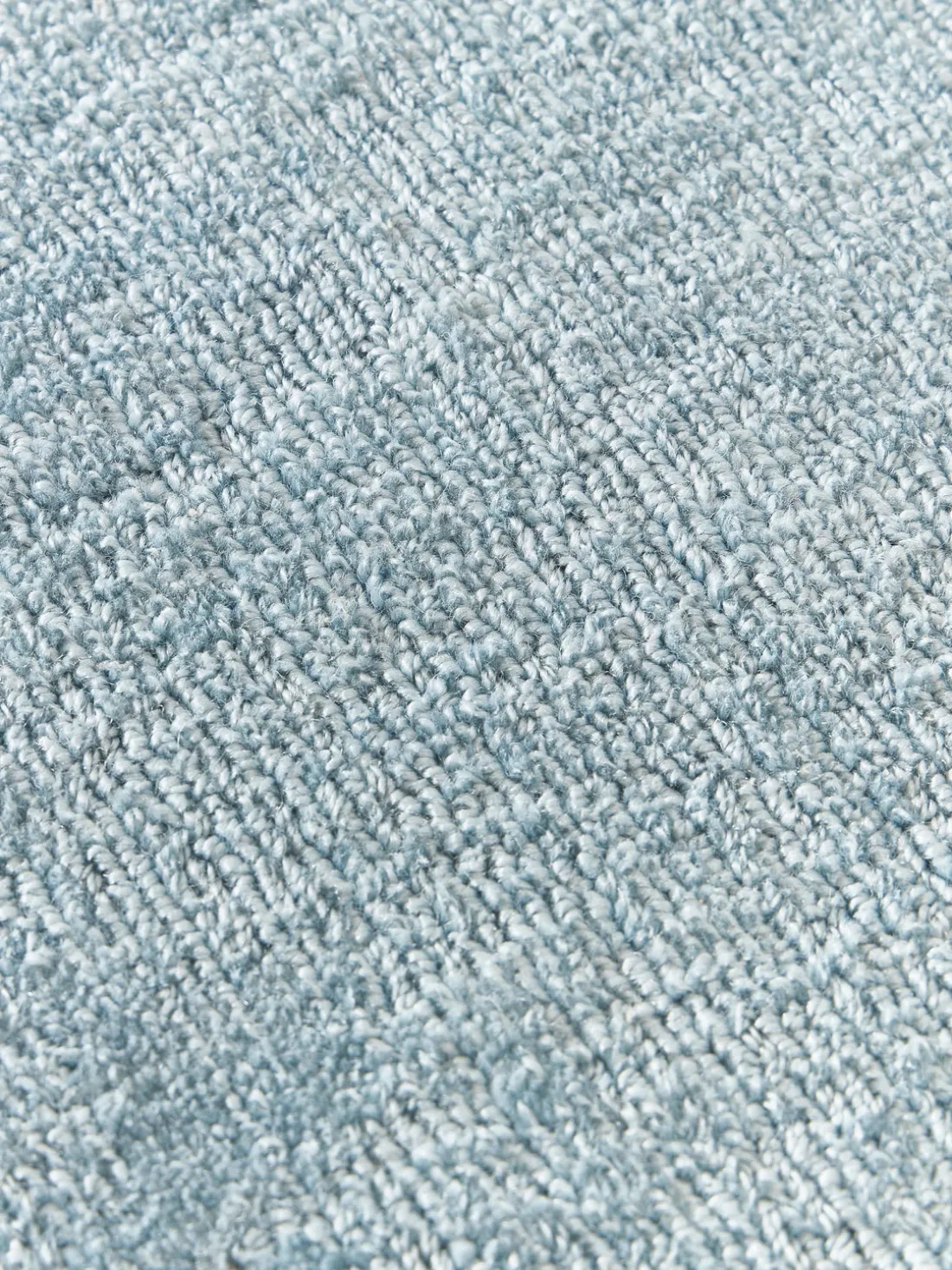 Alfombra redonda de pelo corto Kari