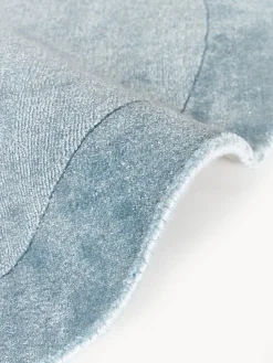 Alfombra redonda de pelo corto Kari