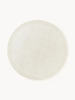 Alfombra redonda de pelo corto Kari