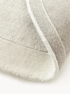 Alfombra redonda de pelo corto Kari