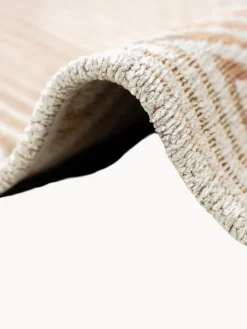 Alfombra redonda de tejido plano Coral