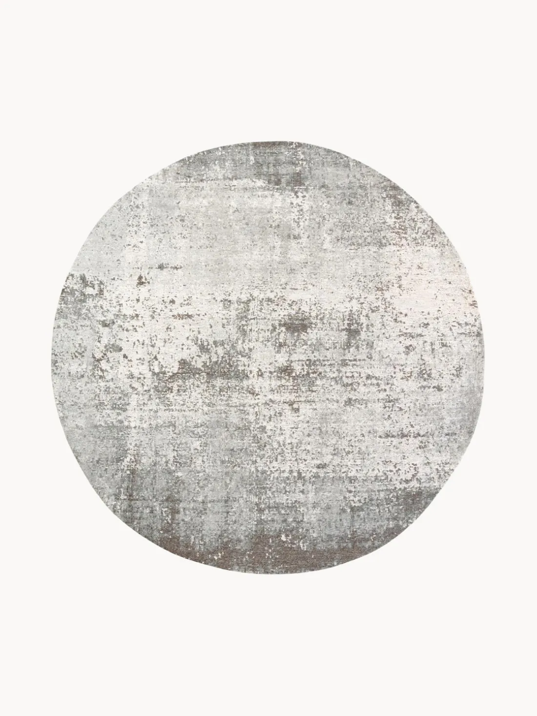 Alfombra redonda de tejido plano jacquard Virgin Land