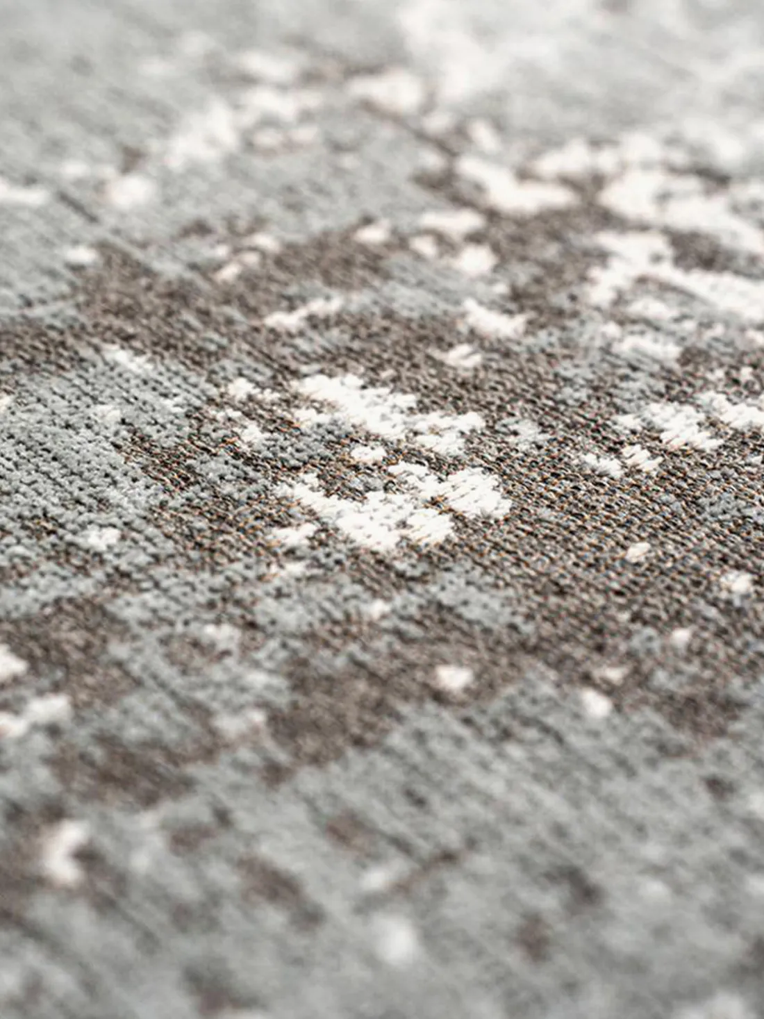 Alfombra redonda de tejido plano jacquard Virgin Land