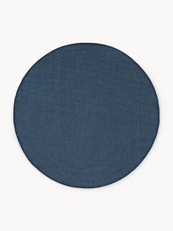 Alfombra reversible redonda para interior y exterior Whitby