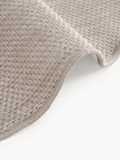 Alfombra reversible redonda para interior y exterior Whitby