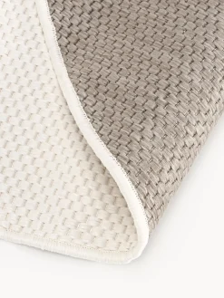 Alfombra reversible redonda para interior y exterior Whitby