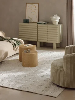 Alfombra texturizada de interior/exterior Barcelona