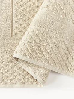 Alfombrilla de baño antideslizante con diseño de panal Katharina