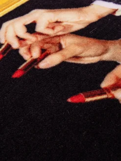 Alfombrilla de baño antideslizante Lipsticks