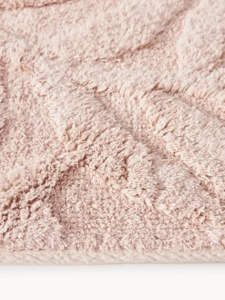 Alfombrilla de baño antideslizante con diseño en relieve Leaf