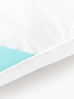 Almohada de firmeza media de plumas y plumón Tibor